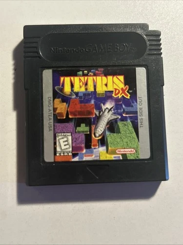 Tetris DX (Nintendo Game Boy Color GBC, 1998) Authentic Cartridge Only Tested