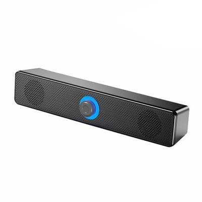 Langer kabelgebundener Computerlautsprecher mit Bluetooth, 4D Surround Sound, USB-betrieben
