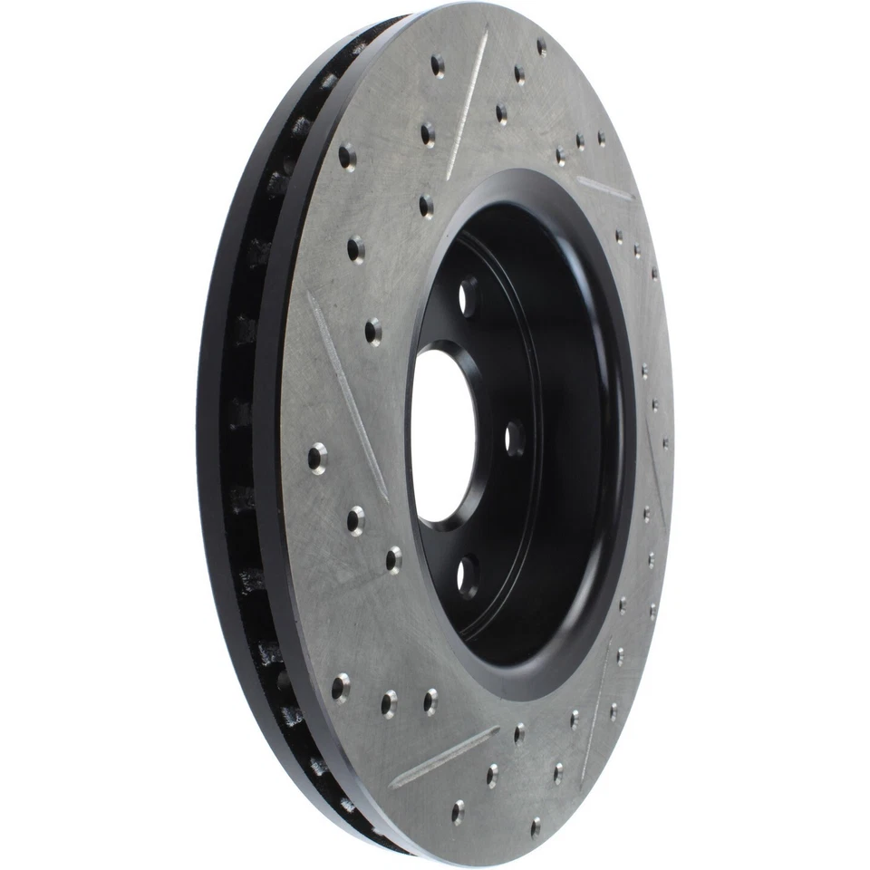 Rotor de freno de disco del lado del conductor delantero Stoptech para Jeep (127,58001L) Foto 4 de 4