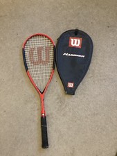 wilson squash racket with cover