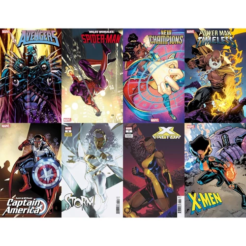 Marvel Black History Month Variants (2025) Marvel Comics FULL SET