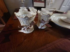 Lenox Fine China - 2 Candle Holders