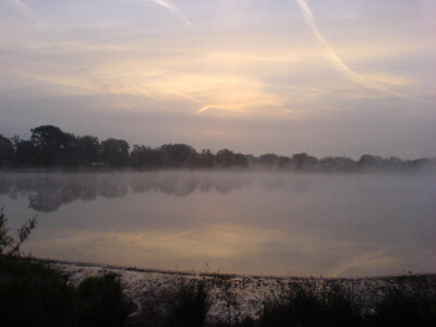 Foto 6x4 Testwood Seen im Morgengrauen Totton Die Belohnung für das frühe Aufstehen I c2005