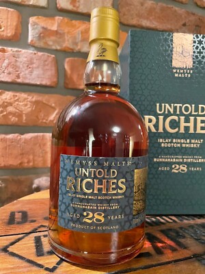 Bunnahabhain 28 Jahre Islay Single Malt Whisky untold riches wemyss