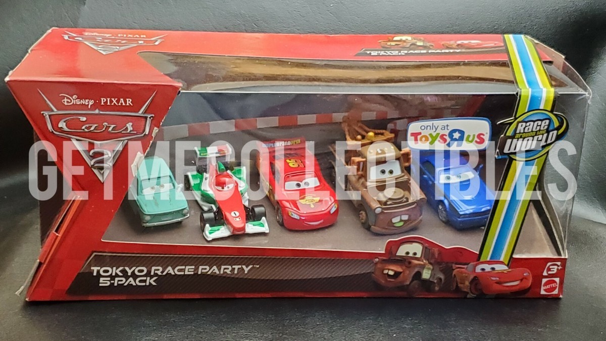 DISNEY PIXAR CARS TOKYO RACE PARTY TRUNKOV ROD WASABI MATER