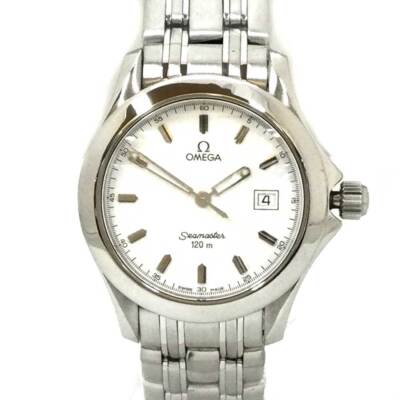 OMEGA Seamaster 120 2511.21 Quartz SS White Dial 38mm Men's Rank B