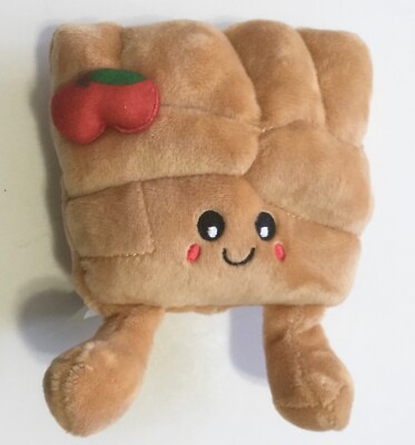 ⭐アメリカンカントリー雑貨♥️ フリフリෆりんごෆ ＆ハート♥️筒型クッション Tim Hortons 2024 Apple Fritter Plush Toy Limited Edition Christmas
