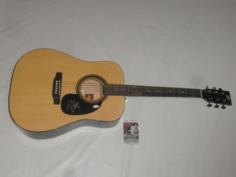 BRITTANY HOWARD SIGNED NATURAL ACOUSTIC GUITAR THE ALABAMA SHAKES JSA COA 