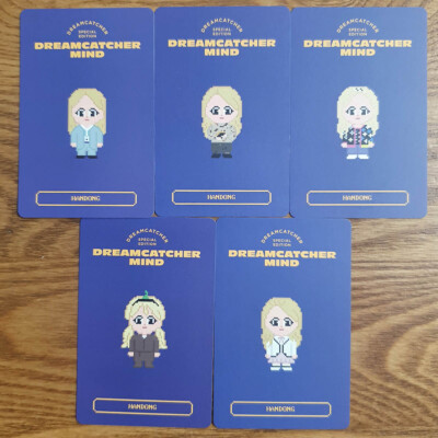Handong Official Photocard Selfie Photo Card 5pcs Set Dreamcatcher