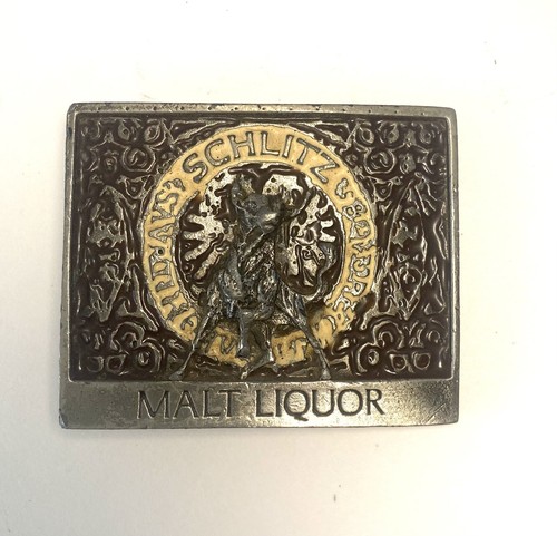 Vintage Schlitz Malt Liquor Belt Buckle