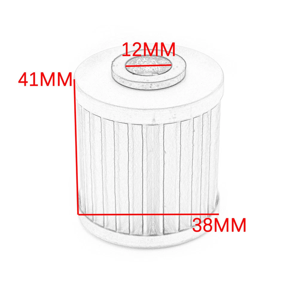 For Kawasaki KX Series Oil Filter Fits KX250F 2004-2018 KX450F 2016-2020 - Image 2 of 4