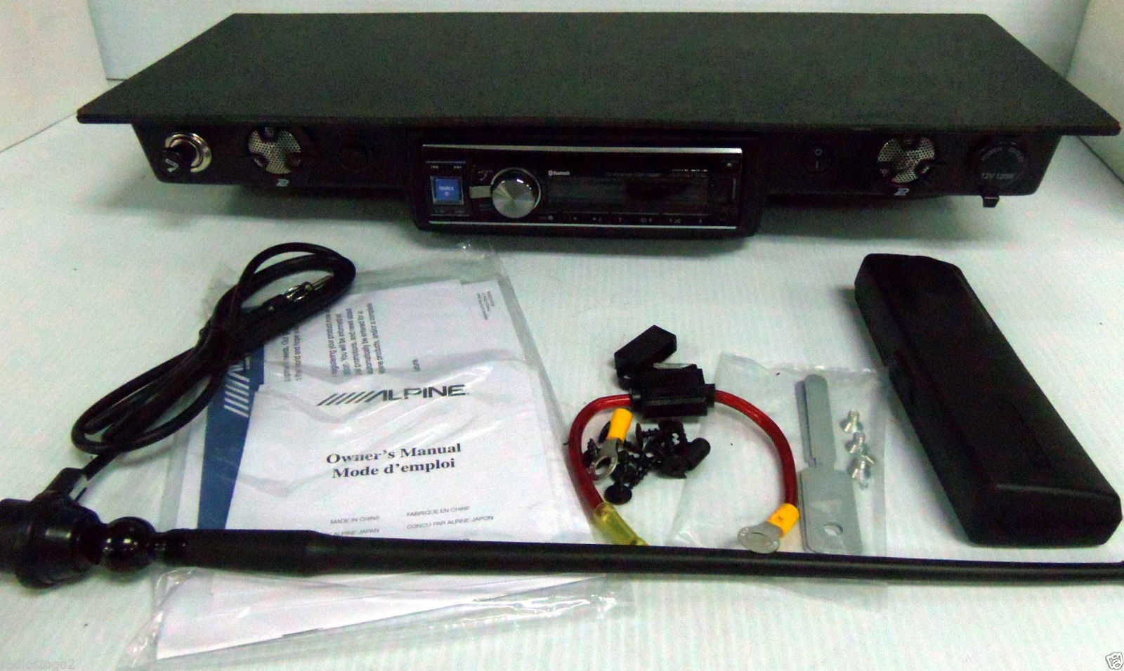 Golf Cart Radio Polaris EZGO Club Car Boat UTV Overhead Console Stereo 59 eBay