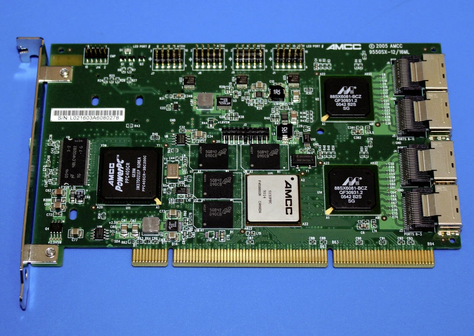 New AMCC SATA II Storage Raid Controller; Model: 9550SX-12/16ML - Image 3 of 4