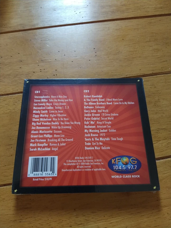 KFOG Live from the Archives 11 Steve Miller Mark Knopfler Peter Gabriel 2 CD New - Image 2 of 2