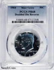 1964 Kennedy Half Dollar PCGS PR68 PROOF DDR Doubled Die Reverse