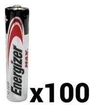 100 ONE HUNDRED NEW ENERGIZER MAX AAA E92 TRIPLE A ALKALINE EXP 2035