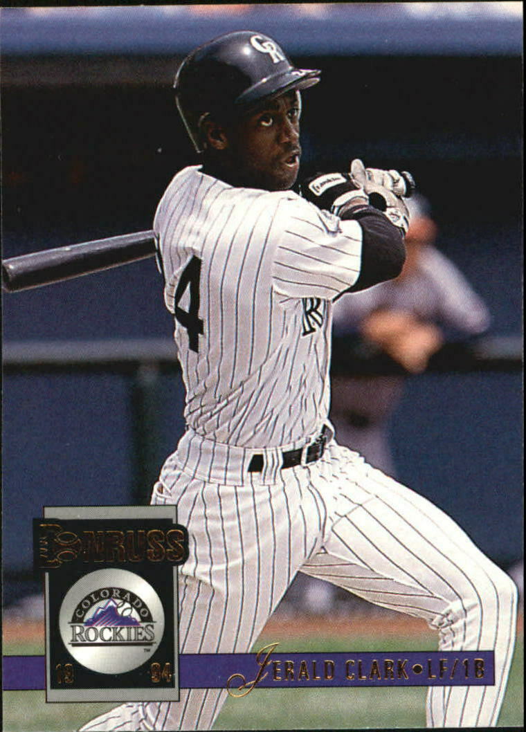 1994 Donruss #136 Jerald Clark Colorado Rockies