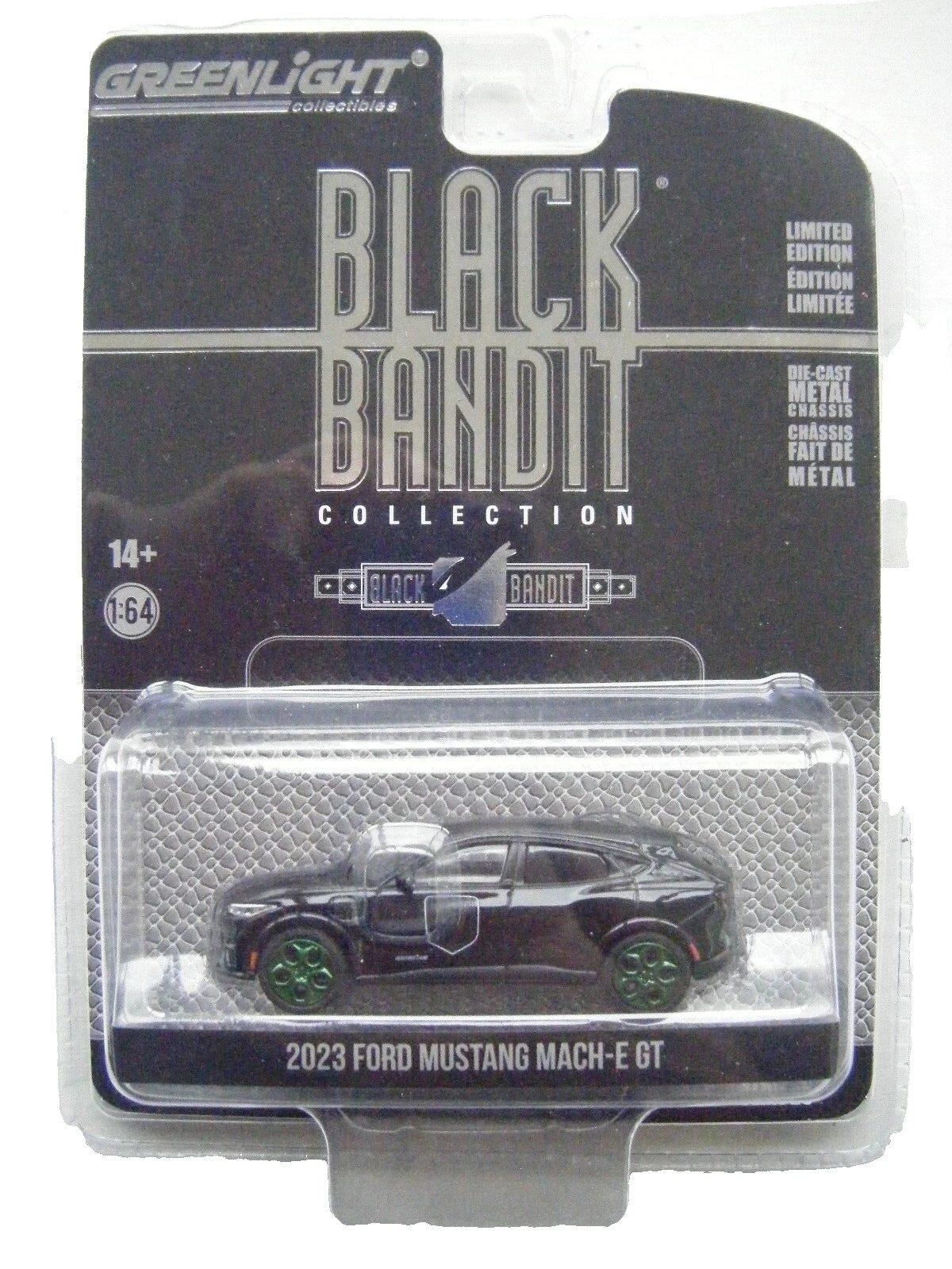 Escala 1:64 Negro Greenlight Vintage fabricación Diecast coches, camiones y camionetas