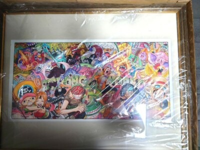 ONE PIECE Official Limited Manga Art Framed Paintings Reproduction