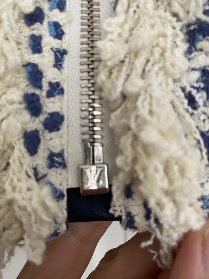 Louis Vuitton Leather Jacket Lambs Leather Silk New With Tags - Image 3 of 4