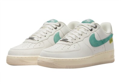NEW Nike Air Force 1 Low 'Test of Time' Sail Green Men's 11.5