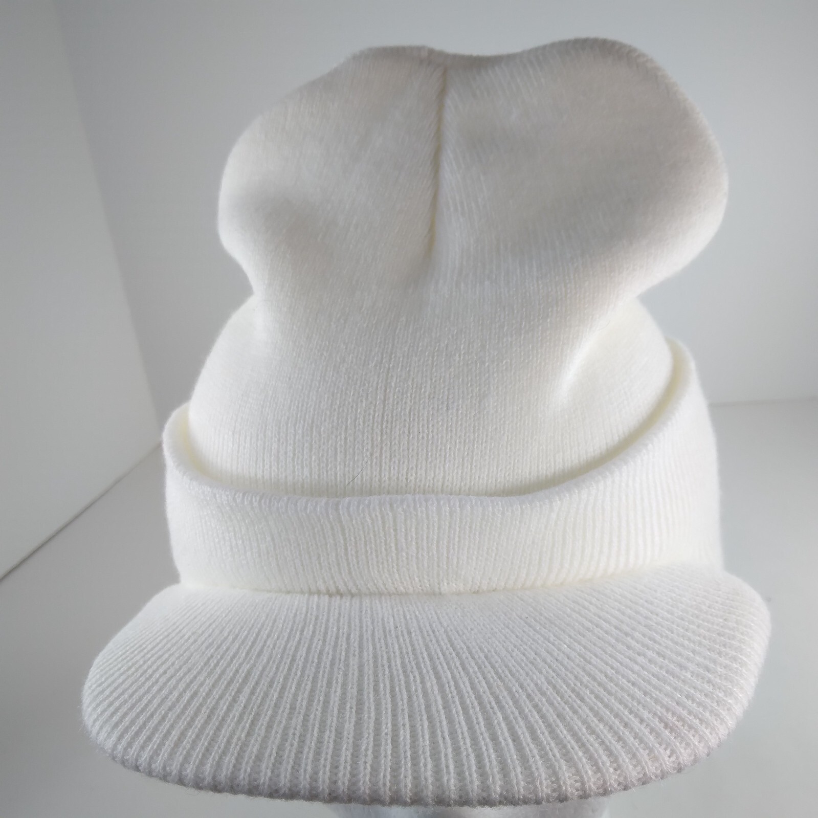 Winter Cuff Hat Ribbed Solid Plain Knit Ski Warm … - image 1