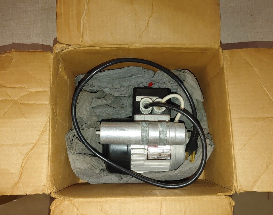 Emco Compact 5 Lathe Spindle Motor w/ Forward & Reverse On/Off Switch ...
