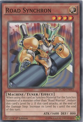 Yugioh Road Synchron LC5D-DE011 Common NM x3 Play Set