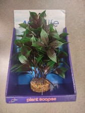 Aqualife Plant, Plastic Aquarium Plant Decoration 8 inch
