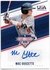 2018 Panini Stars & Stripes MAC GUSCETTE 