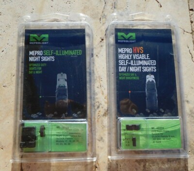    MEPROLIGHT HVS ML-20224 TRU-DOT Adjustable or HVS ML40224O Day/Night Sights