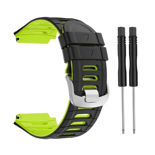Cinturino Cintura per Garmin-Forerunner 920XT Braccialetto Silicone Durevole - Foto 4 di 23