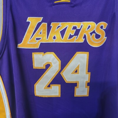 Vintage Reebok Los Angeles Lakers Kobe Bryant 24 Purple