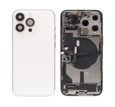 iPhone 13 Pro Max Housing Back Replacement Silver With Small Parts OEM Grade AB