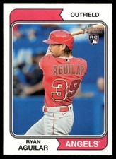 2023 Topps Heritage Ryan Aguilar Rookie G27 Los Angeles Angels #309