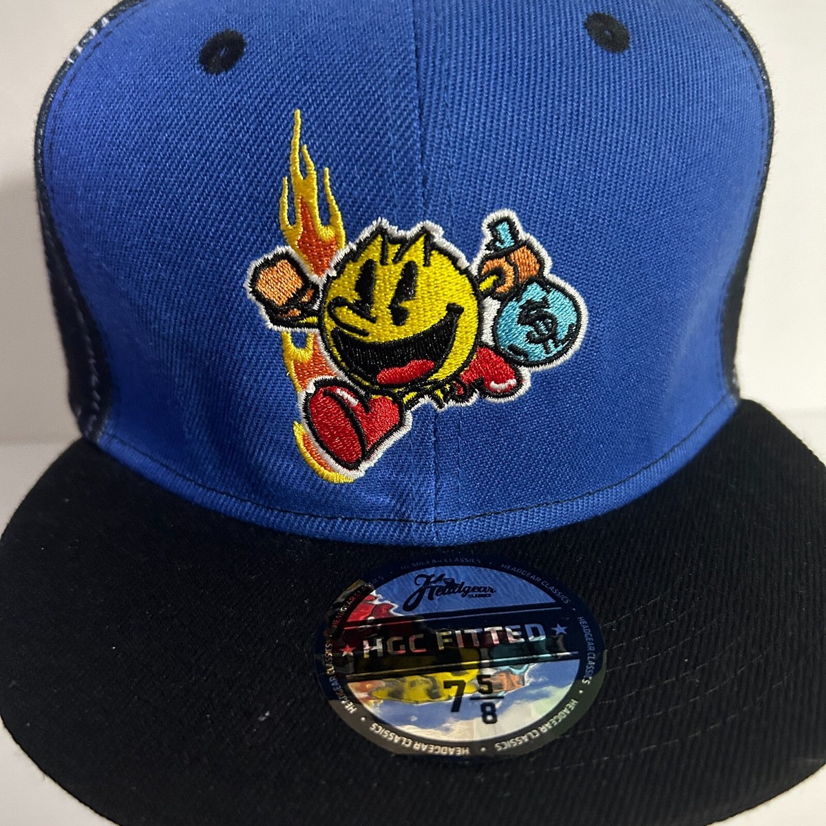 Headgear Classics Hat Fitted Bandai Super Pac-Man Money Bag Game