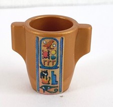 PLAYMOBIL CANOPE BOL EGYPTIEN INCOMPLET DORE...