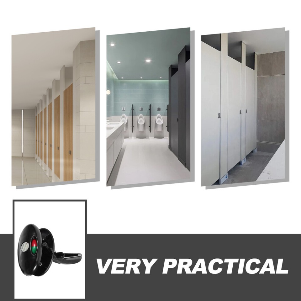 Bathroom Privacy Indicator Lock Occupied Door Lock Sign Public Restroom