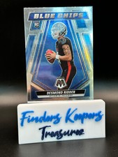 2022 Mosaic Football BLUE CHIPS Insert RC DESMOND RIDDER BC-2~FALCONS