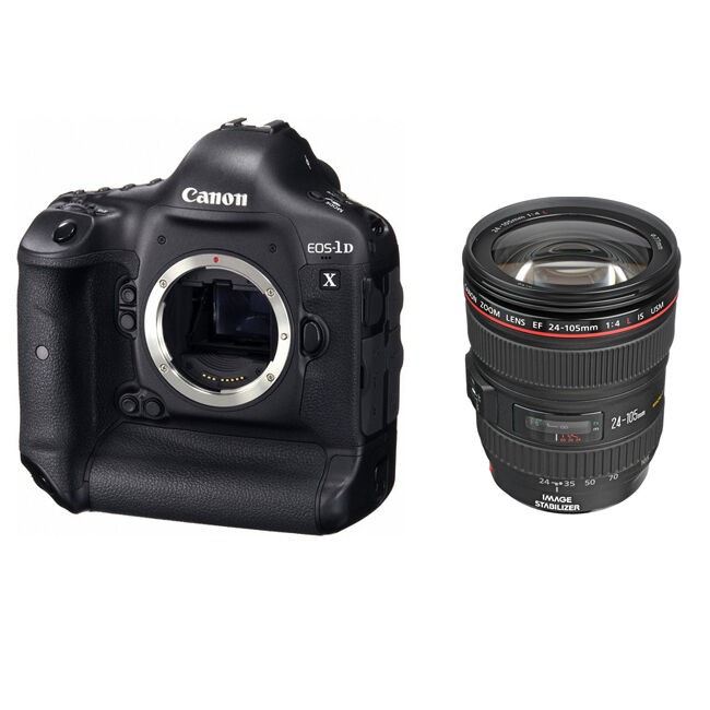 Canon EOS 1D X 18.1MP Digital SLR Camera - Black (Body Only) for