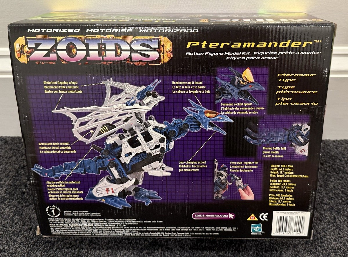 SEALED!** Zoids PTERAMANDER #045 by Hasbro - Action Figure Dragon