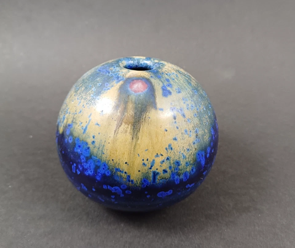 Horst Kerstan Studio Keramik Vase 1967 8,2 cm - Bild 3 von 4