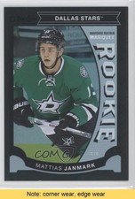 2015 Upper Deck O-Pee-Chee Update Black Rainbow Foil Mattias Janmark READ 0kb5