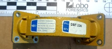 Systron Donner DBF-224 Waveguide 90-Deg Elbow Angle P-Band WR-62 12.4GHz - 18GHz