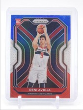 DENI AVDIJA 2020-21 PANINI PRIZM ROOKIE RED WHITE BLUE WIZARDS RC Q2714