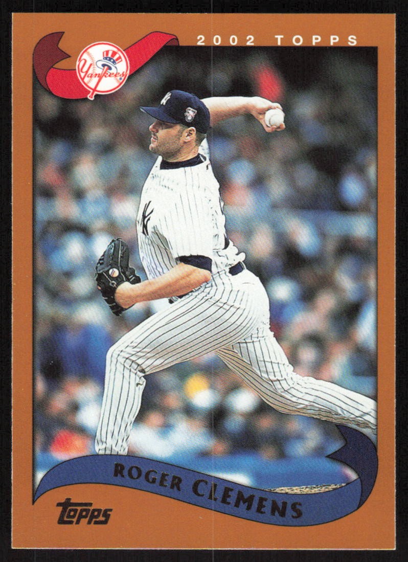 2002 Topps #60 Roger Clemens Topps Limited