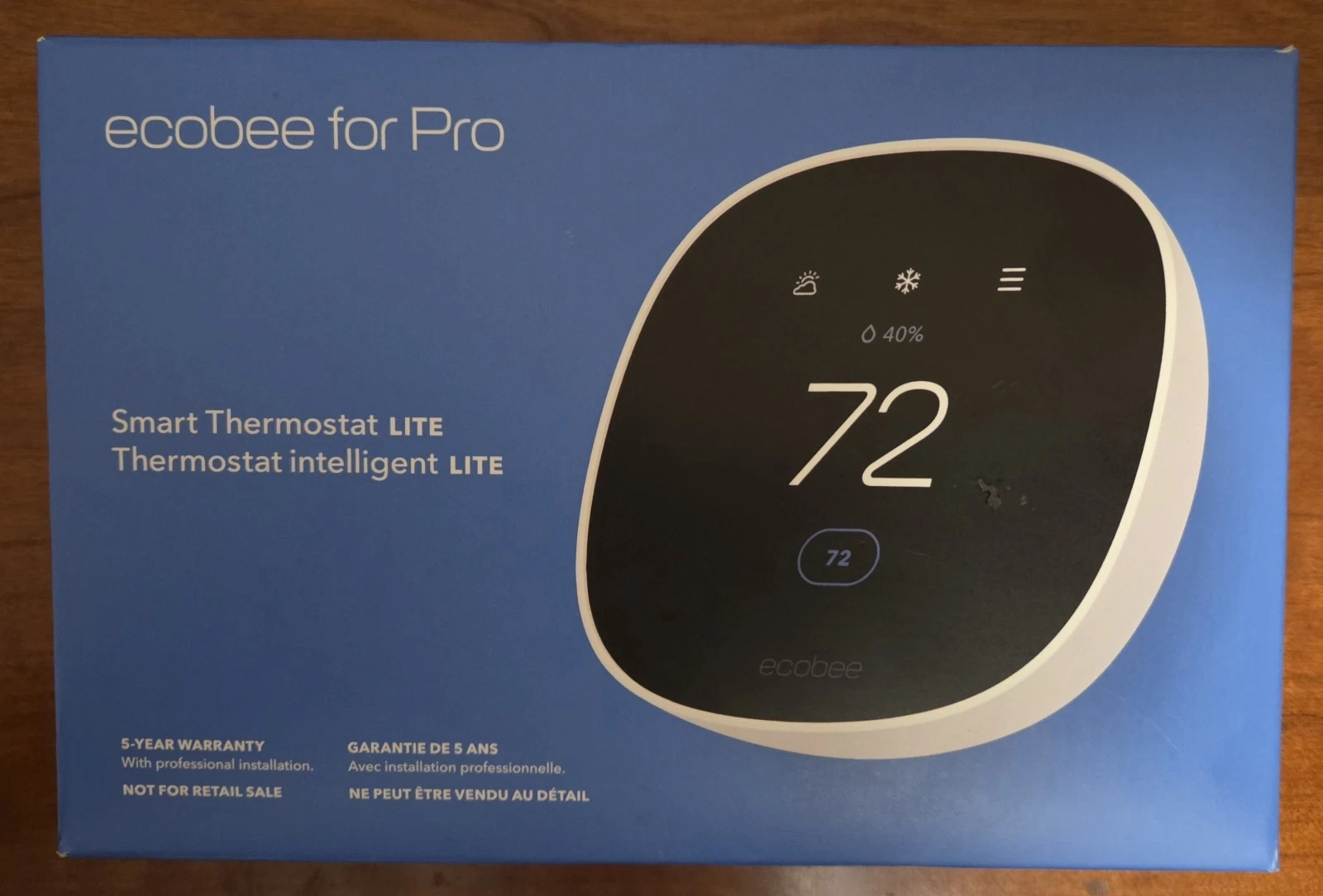 NEW Ecobee for Pro Smart Thermostat Lite EB-STATE7P-01 Factory Sealed Box