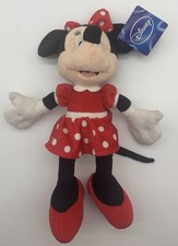 Disney Minnie Mouse Red Polka Dot Dress Plush Stuffed Animal Toy Doll 10