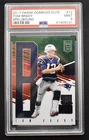 Tom Brady 2017 Panini Donruss Elite Spellbound "B" #12 Patriots PSA 9 MINT