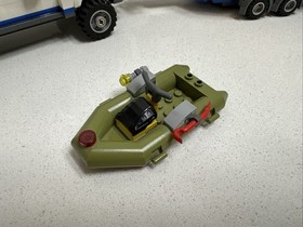 LEGO CITY: Police Patrol (60045) Truck And Boat With Minifigures Almost Complete